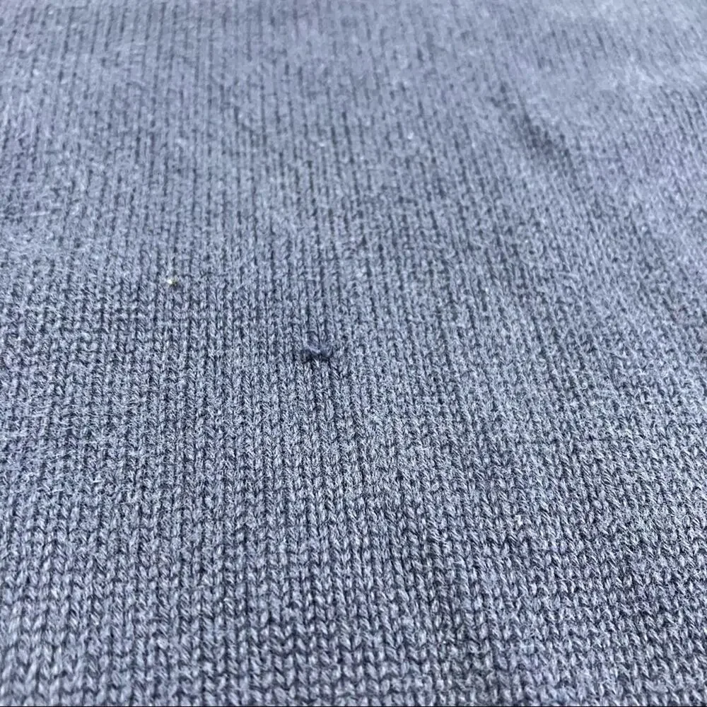 Eddie Bauer, Mens,/Cotton Blend, 1/4 Zip Sweater, EUC, M navy‎ blue